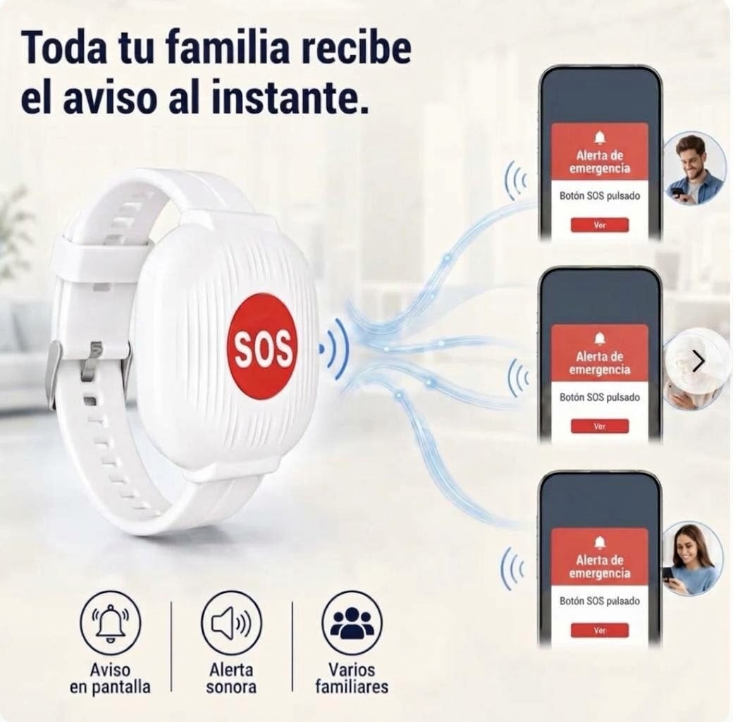SOSify™ – Alarma SOS Familiar